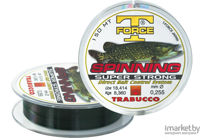 Леска монофильная Trabucco T-FORCE SPINNING PIKE 150 м 0,30 мм [053-55-300]