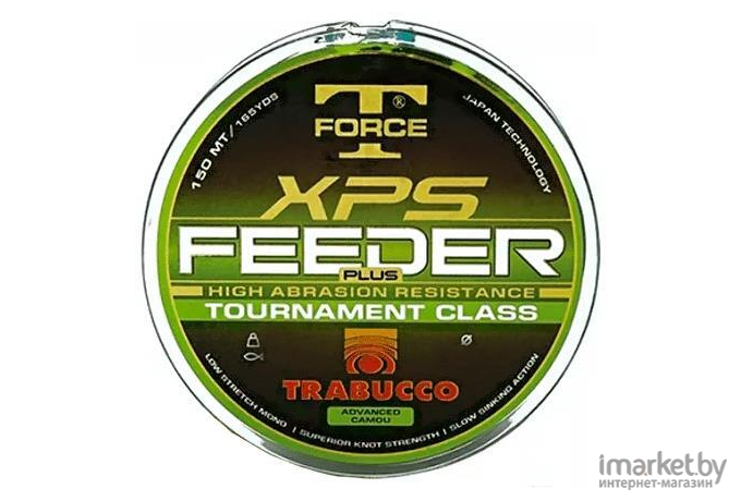 Леска монофильная Trabucco T-FORCE XPS FEEDER PLUS 150 м 0,18 мм [053-95-180]