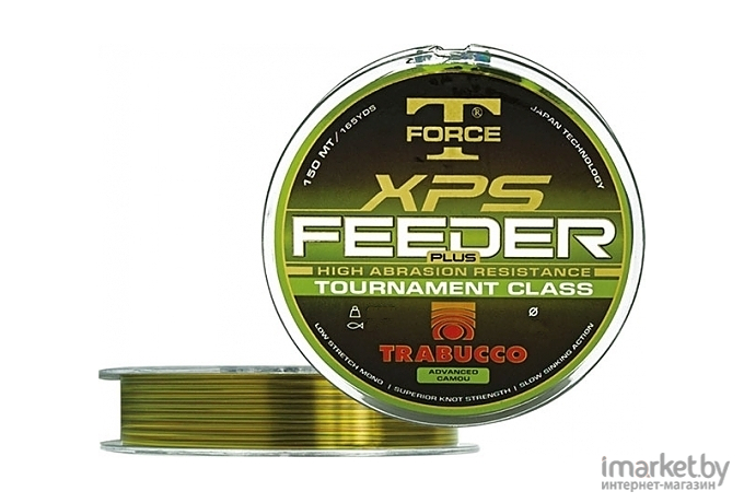 Леска монофильная Trabucco T-FORCE XPS FEEDER PLUS 150 м 0,22 мм [053-95-220]