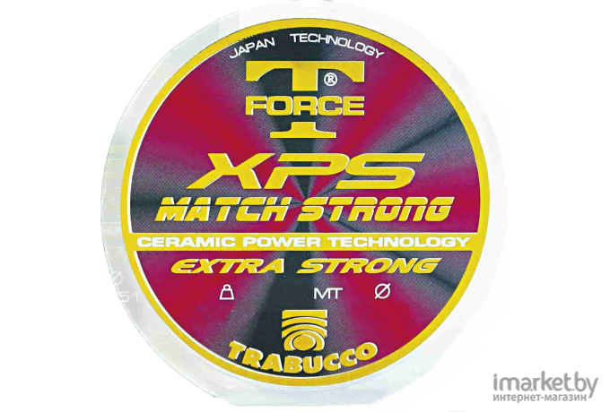 Леска монофильная Trabucco T-FORCE XPS MATCH STRONG 100 м 0,22 мм [053-78-220]