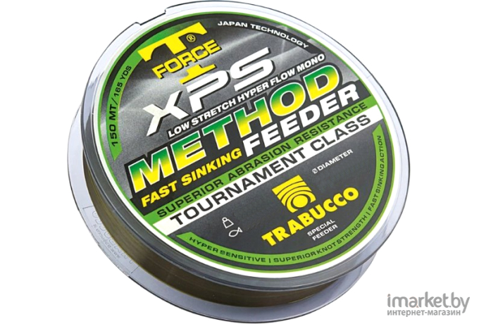 Леска монофильная Trabucco T-FORCE XPS METHOD FEEDER 150 м 0,28 мм [053-96-280]