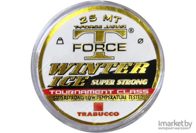 Леска монофильная Trabucco T-FORCE XPS WINTER ICE 25 м 0,16 мм [053-33-160]