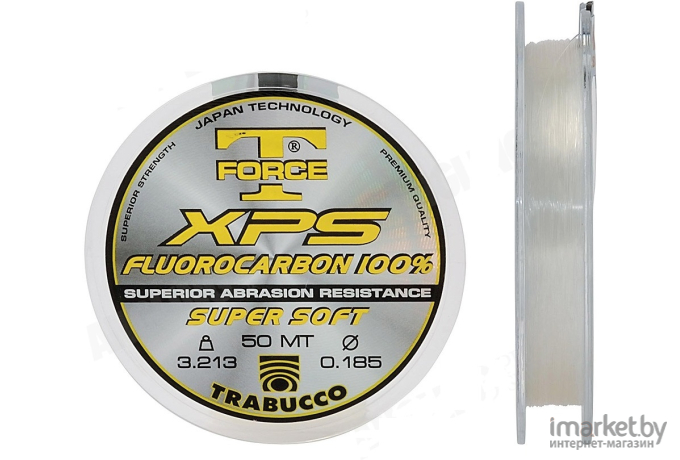 Леска флюорокарбоновая Trabucco T-FORCE FLUOROCARBON 100% 50 м 0,22 мм [053-60-220]