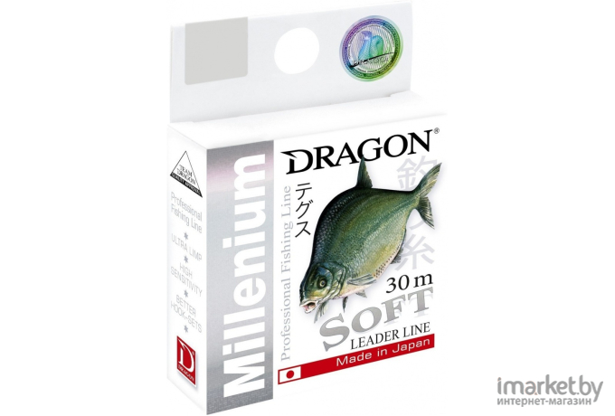 Леска монофильная DRAGON MILLENNIUM SOFT 30 м 0,08 мм [31-59-008]