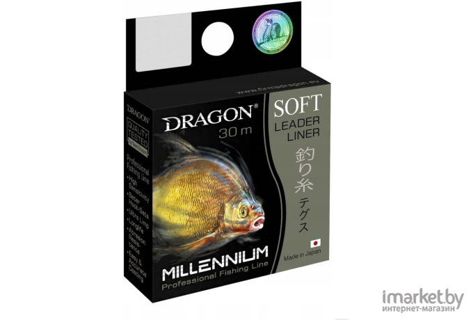 Леска монофильная DRAGON MILLENNIUM SOFT 30 м 0,22 мм [31-59-022]