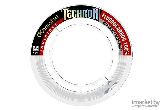 Леска флюорокарбоновая KAMATSU TECHRON FLUOROCARBON 100% 10 м 0,41 мм [296020041]