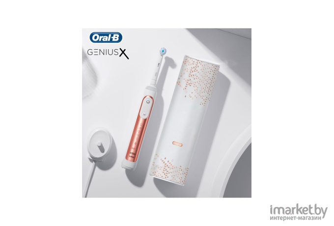Электрическая зубная щетка Braun Oral-B Genius X 20000N Sensi D706.515.6X золотистый [80337051]
