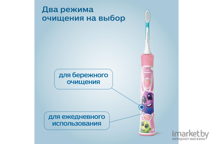 Электрическая зубная щетка Philips Sonicare For Kids HX6352/42