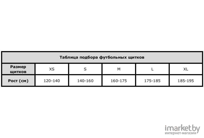 Щиток футбольный Novus NFP-01 подростковые синий