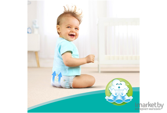 Детские подгузники Pampers Active Baby-Dry 4 Maxi (106шт)