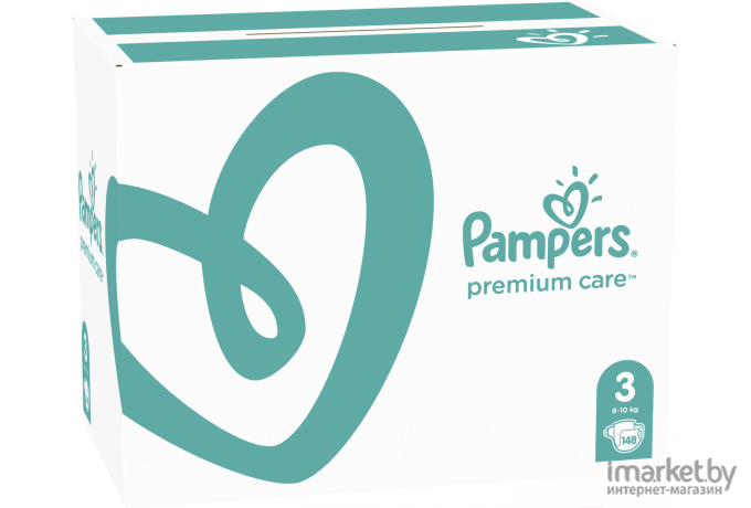 Детские подгузники Pampers Premium Care 3 Midi (148шт)