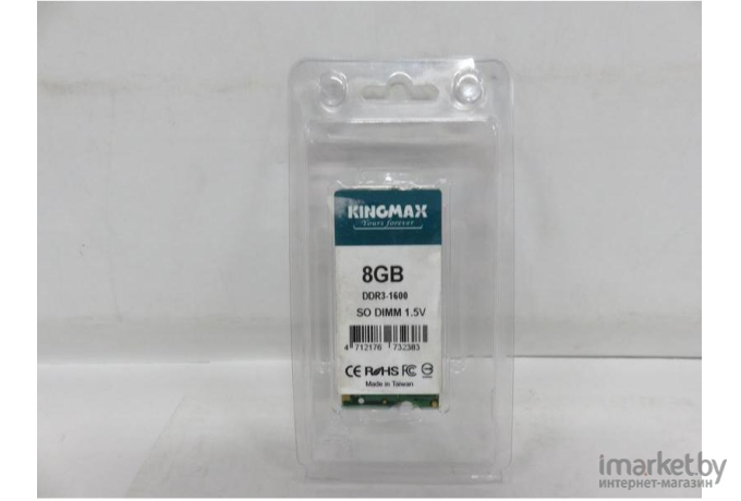 Оперативная память Kingmax DDR3 8Gb [KM-SD3-1600-8GS]