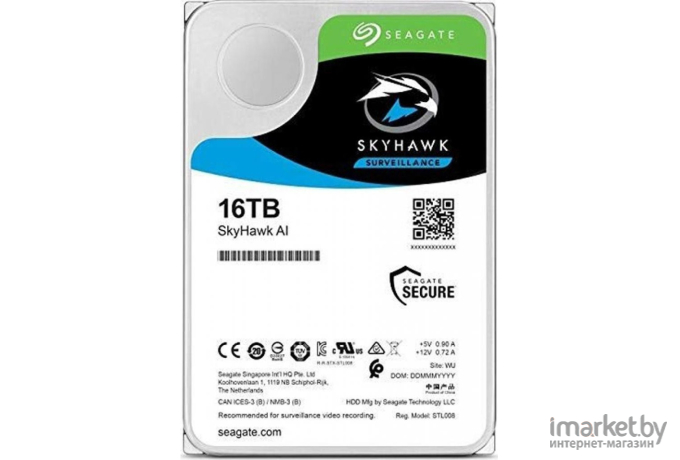 Жесткий диск Seagate 16TB 7200RPM [ST16000VE002]