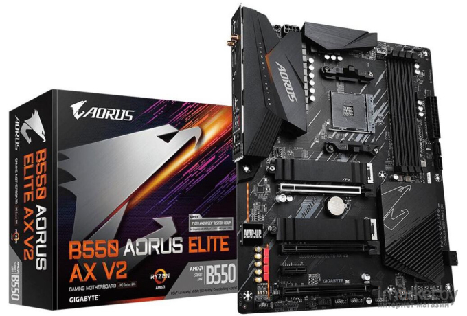 Материнская плата Gigabyte B550 AORUS ELITE AX V2