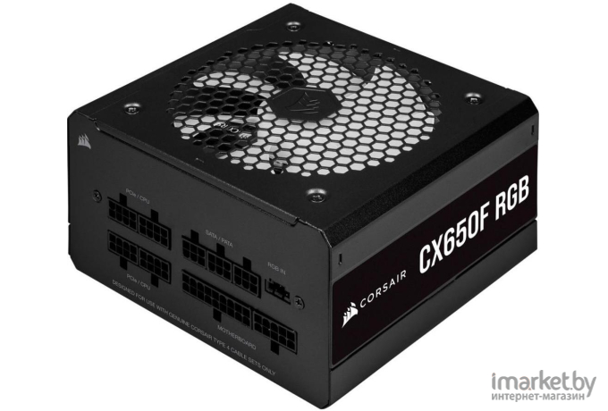 Блок питания Corsair CX650F RGB [CP-9020217-EU]