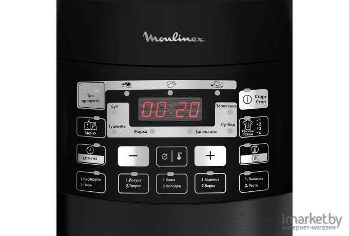 Мультиварка Moulinex Quickchef CE430832 черный [7211003968]