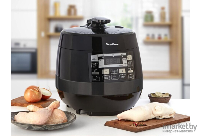 Мультиварка Moulinex Quickchef CE430832 черный [7211003968]