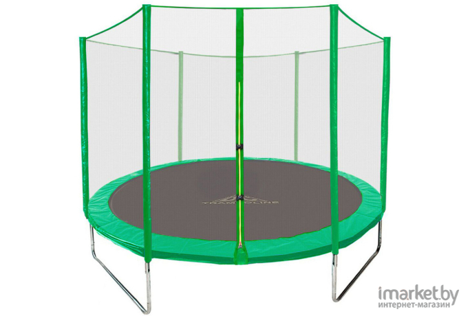 Батут DFC Trampoline Fitness 16ft-488 см наружная сетка зеленый [16FT-TR-LG]