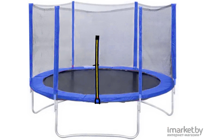 Батут DFC Trampoline Fitness 16ft-488 см наружная сетка синий [16FT-TR-B]