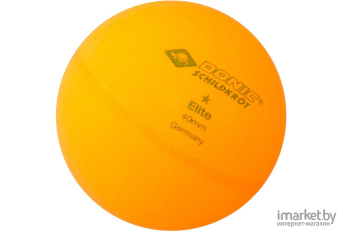 Мячи для настольного тенниса Donic ELITE 1 6 штук оранжевый [618017]
