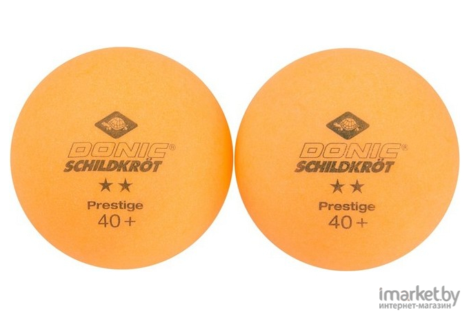 Мячи для настольного тенниса Donic PRESTIGE 2, 6 штук оранжевый [618027]