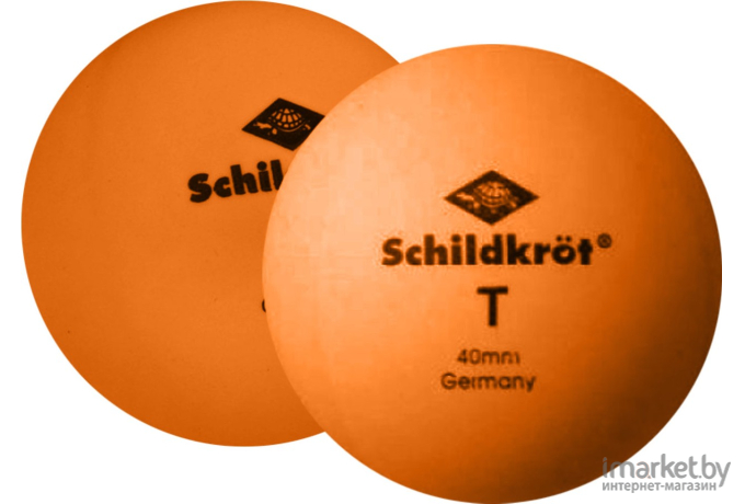 Мячи для настольного тенниса Donic 1T-TRAINING 6 штук оранжевый [618198]
