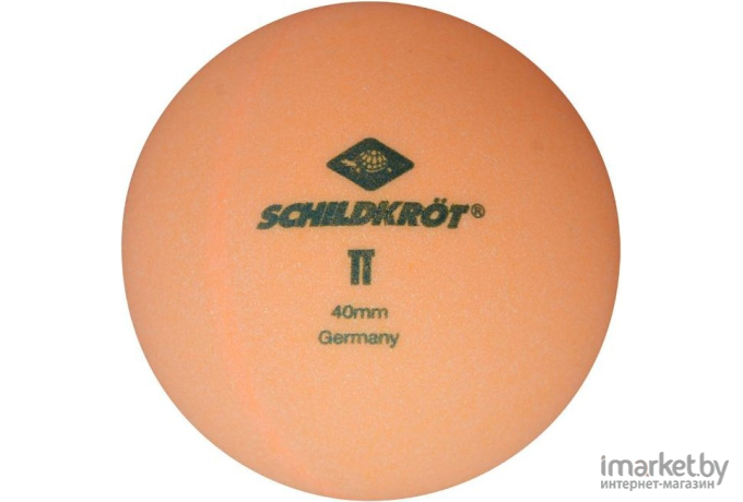 Мячи для настольного тенниса Donic 2T-CLUB 6 штук оранжевый [618388]