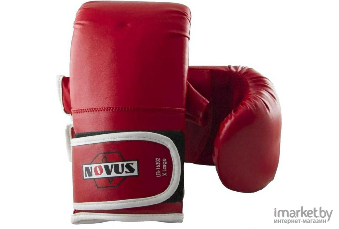 Перчатки для единоборств Novus LTB-16302 L красный