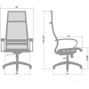Офисное кресло Metta SK-1-BK комплект 7 васильковый