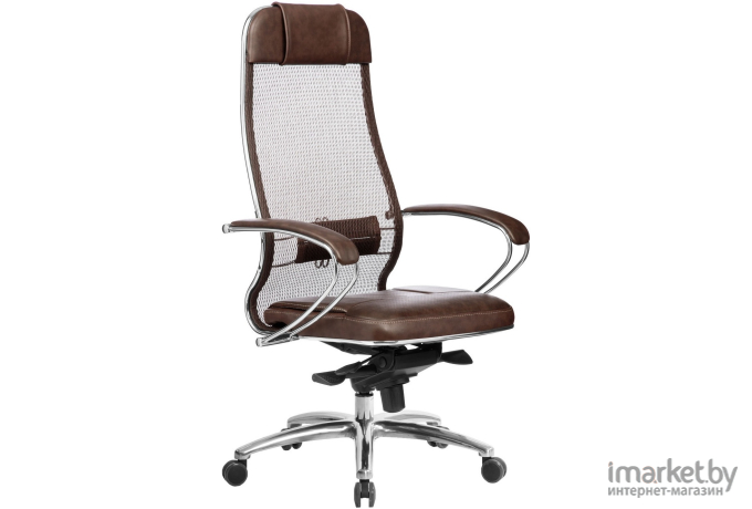 Офисное кресло Metta Samurai SL-1.04 коричневый