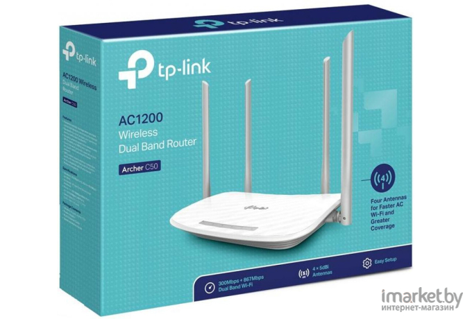 Беспроводной маршрутизатор TP-Link Archer C50 RU AC1200