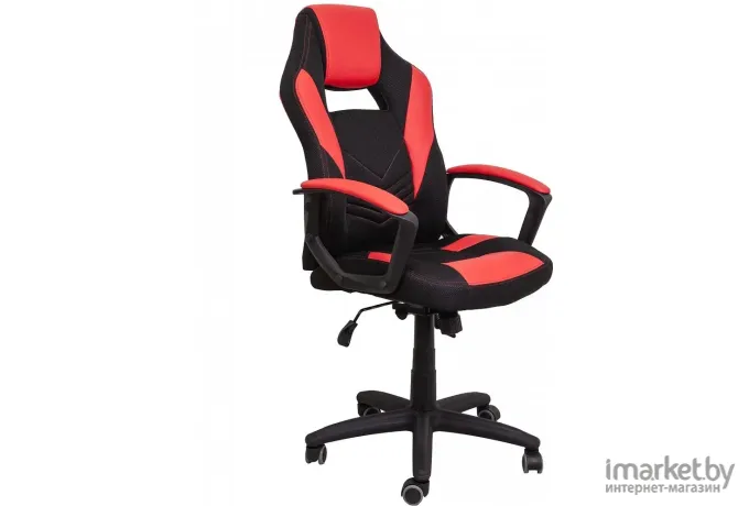 Офисное кресло Седия Tiger черный/красный