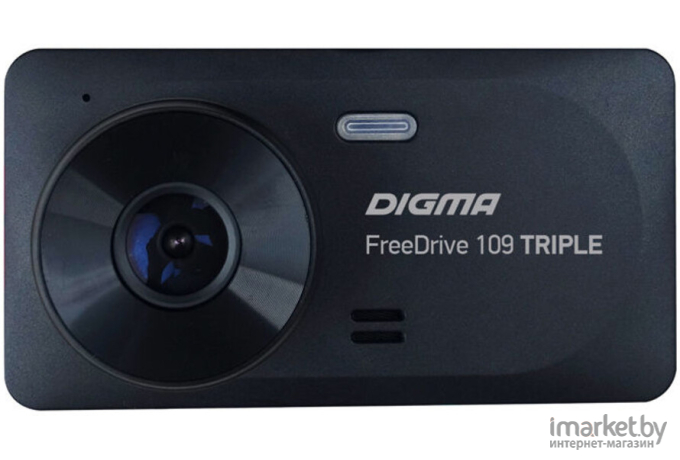 Видеорегистратор Digma FreeDrive 109 черный [FD109T]
