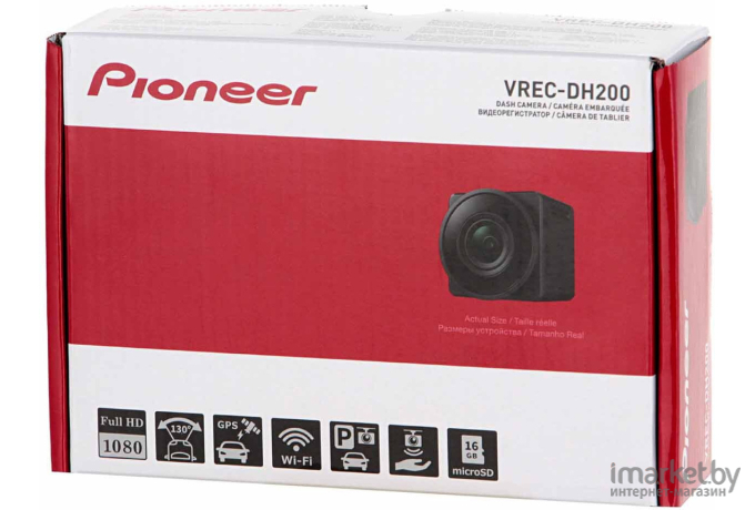 Видеорегистратор Pioneer VREC-DH200 черный