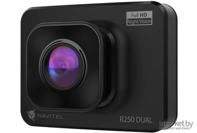 Видеорегистратор NAVITEL R250 DUAL DVR Черный