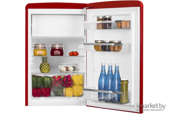 Холодильник Hansa FM1337.3RAA Красный