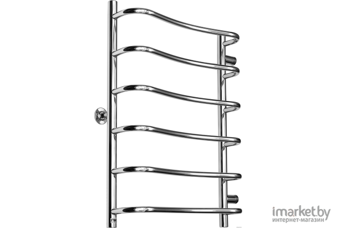 Полотенцесушитель Ростела Чайка боковое подключение 1 6 перекладин 50x60 см