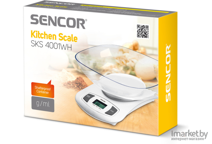 Кухонные весы Sencor SKS 4001 WH