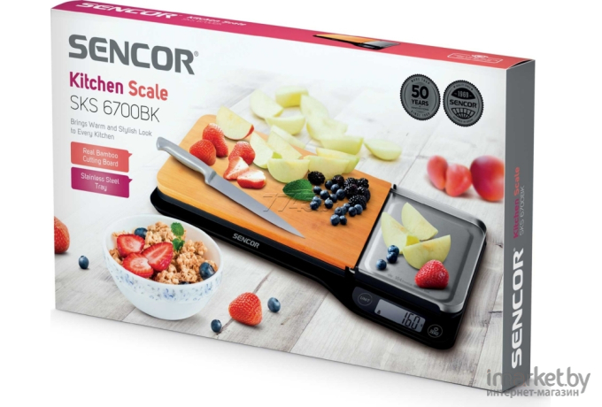 Кухонные весы Sencor SKS 6700 BK