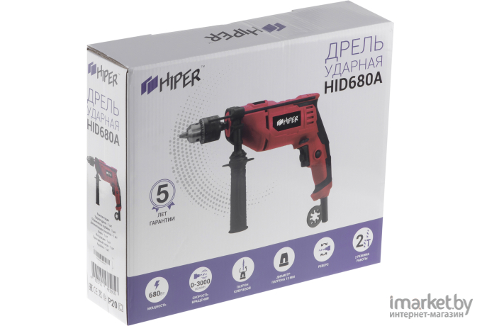 Электродрель Hiper HID680A