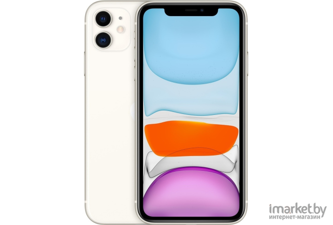 Мобильный телефон Apple iPhone 11 128GB белый [MHDJ3]