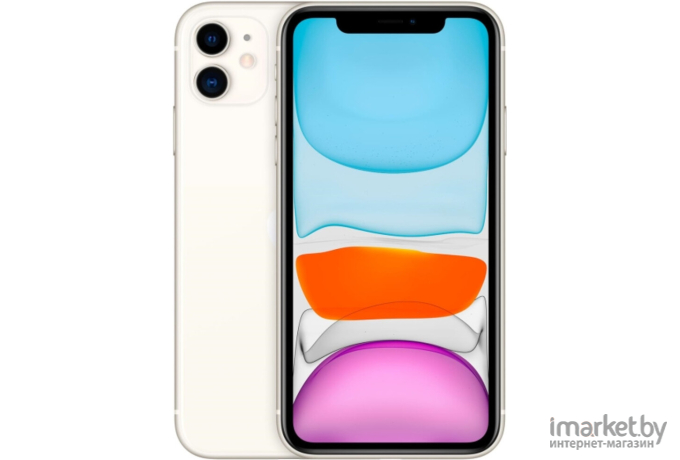 Мобильный телефон Apple iPhone 11 128GB белый [MHDJ3]