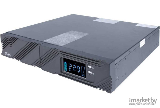 Источник бесперебойного питания Powercom Smart King Pro+ SPR-3000 LCD 2400Вт 3000ВА черный [SPR-3000 LCD]