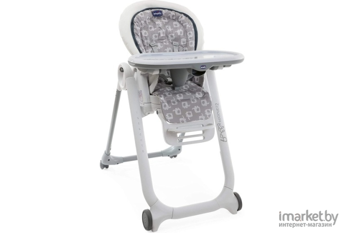 Стульчик для кормления Chicco POLLY Progres5 Light Grey 340728687 [05079336280000]