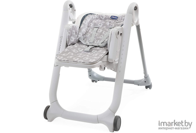 Стульчик для кормления Chicco POLLY Progres5 Light Grey 340728687 [05079336280000]