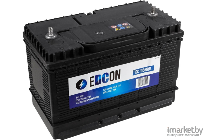 Аккумулятор EDCON DC105680L 105 А/ч