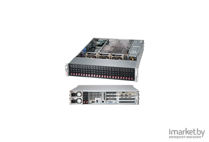 Корпус для компьютера Supermicro Redundant 1280W [CSE-846BA-R1K28B]