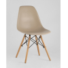 Стул Stool Group DSW  x4 бежево-серый [8056PP DARK GREY X4]