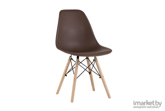 Стул Stool Group Style DSW x4 коричневый [Y801 brown X4]