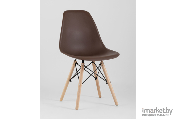 Стул Stool Group Style DSW x4 коричневый [Y801 brown X4]